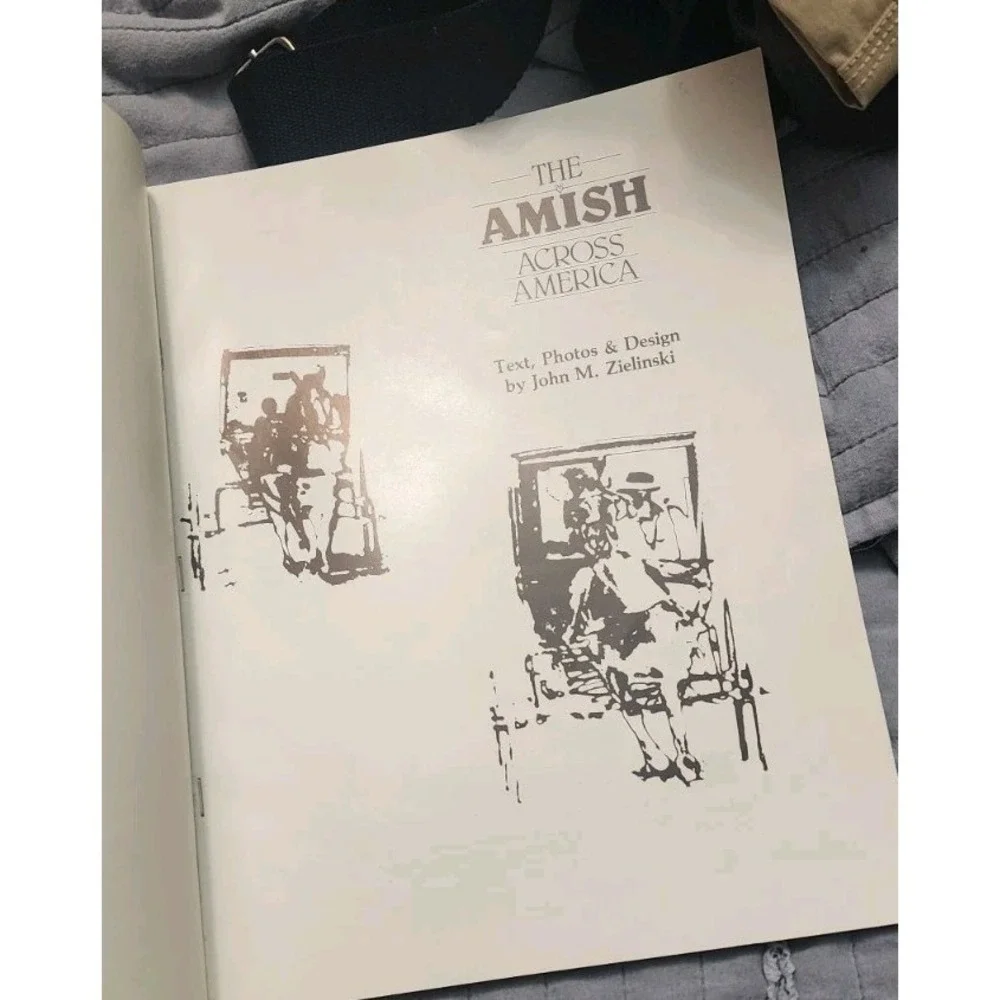 Collection of America's Amish Country Lot Of 2 Books Vtg The Amish Across Americ